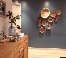 Palier transformé en bureau