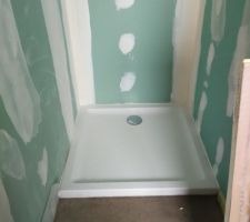 Chape salle de bain