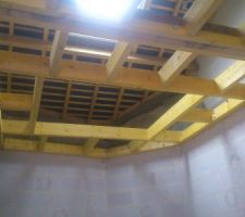 Solivage pour un puit de lumi&egrave;re