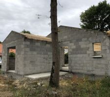 Finition des pignons