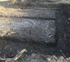 Terassement terminé le 06 Aout