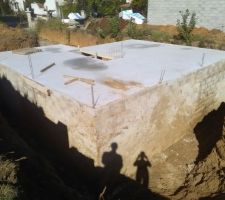 Vue dégagée dessus angle sud
