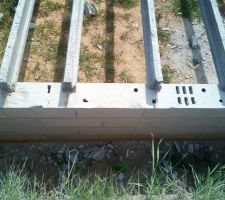 Mis en place de la dalle