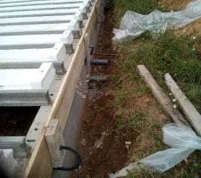 Mis en place de la dalle