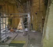 Vu chez mon voisin après démolition du mur en forme de cloque