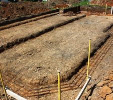 Ferraillage fondation juin