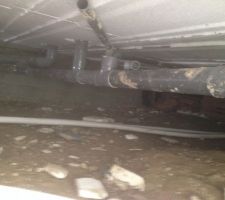 évacuation dans vide sanitaire
