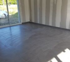 Carrelage terminé