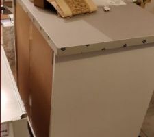 Meuble 3 tiroirs derri&egrave;re