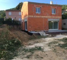Terrassement en cours