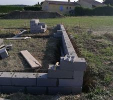 Montage du vide sanitaire