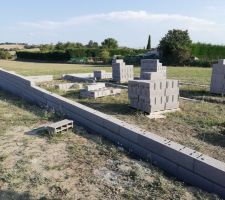 Montage du vide sanitaire