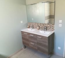 Meuble salle de bain double vasque