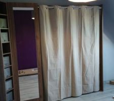 Montage dressing chambre parents