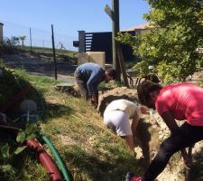 En plein action