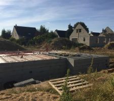 Plancher chauffant et dalle