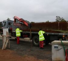 Approvisionnement du chantier