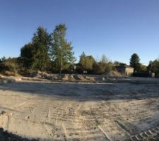 Décaissement (en mode pano)