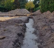 Béton coulé