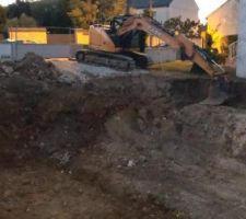Terrassement terminé (jours 4)