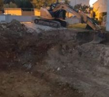 Terrassement terminé (jours 4)