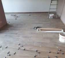 Carrelage en cours