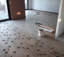 Carrelage en cours