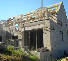 Fabrication des arrondis pour lucarnes