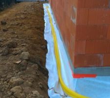 Drainage autour de la maison