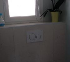 Toilette suspendu
