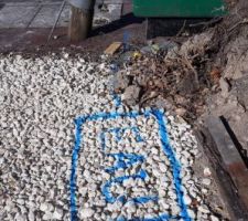 Travaux pour le branchement au réseau d'eau potable