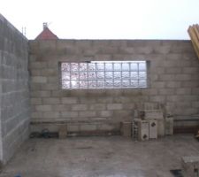 Pav&eacute;s de verre du garage