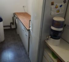 Cellier enfin en cours d'amménagement
