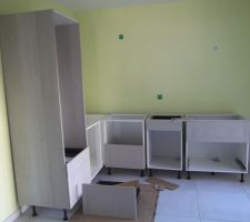 Montage de la cuisine