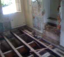 Demolition plancher