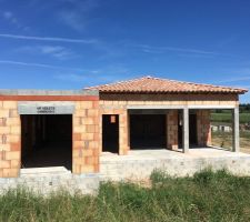 Vu d ensemble avant la pose des menuiseries