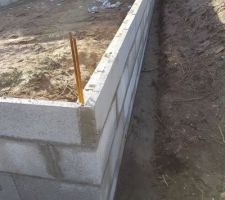 Montage du vide sanitaire terminé