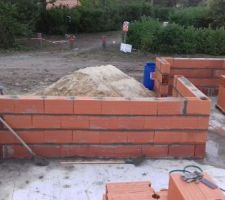 Petit &agrave; petit les murs de la maison
