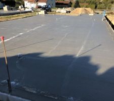 Fissures dalle de compression