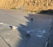 Fissures dalle de compression