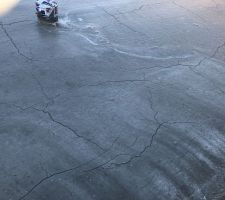 Fissures dalle de compression