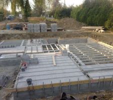 Vue arrière de la maison