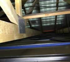 Combles non isolés!