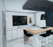 Rendu 3D Cuisiniste