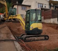Terrassement en cours