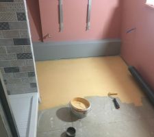 Sous-couche sous parquet SDB