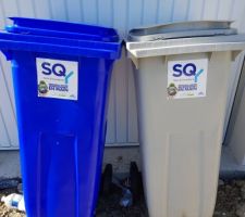Réception des poubelles de ville :)