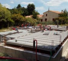 12 juillet 2018, le vide sanitaire est en cours.