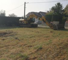 Arriv&eacute;e des engins