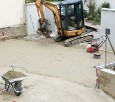 Deux semaines de travail intense pour atteindre l'entrée.